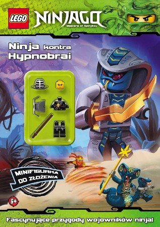 LEGO Ninjago. Ninja kontra Hypnobrai + minifigurka do złożenia Opracowanie zbiorowe