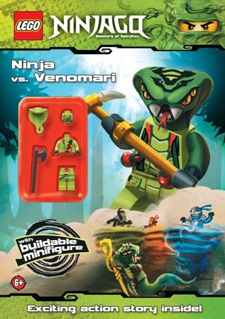 LEGO Ninjago. Ninja vs Venomari + minifigurka do złożenia Opracowanie zbiorowe