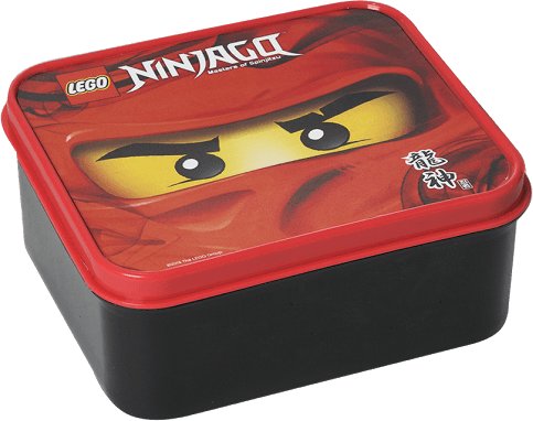LEGO Ninjago, Pudełko śniadaniowe, Czerwony LEGO