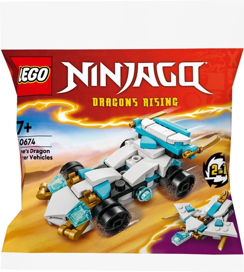 LEGO NINJAGO Smocza moc Zane’a — pojazdy 30674 LEGO