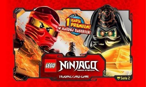 LEGO Ninjago TCG Saszetki z Kartami Burda Media Polska Sp. z o.o.
