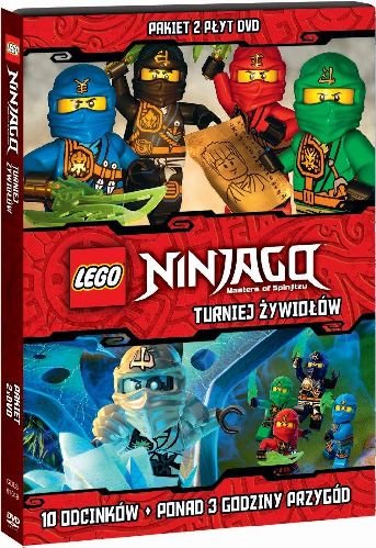 LEGO Ninjago: Turniej żywiołów. Części 1-2 Hegner Michael