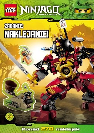 LEGO Ninjago. Zadanie: naklejanie Opracowanie zbiorowe