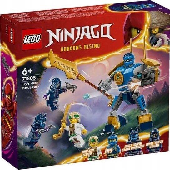 LEGO NINJAGO - ZESTAW BITEWNY Z MECHEM JAYA ZESTAW KLOCKÓW - 71805 LEGO
