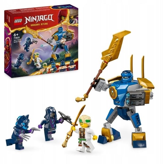 LEGO Ninjago - Zestaw Robot bitewny z mechem Jaya Arina ZESTAW LEGO PREZENT DLA CHŁOPCA DZIECI LEGO