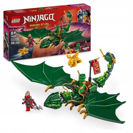 LEGO Ninjago - Zielony leśny smok Lloyda ZESTAW LEGO PREZENT DLA CHŁOPCA DZIEWCZYNKI DZIECI LEGO