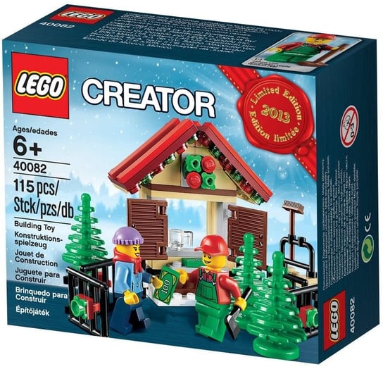 LEGO Okolicznościowe, Christmas Tree Stand, 40082 LEGO