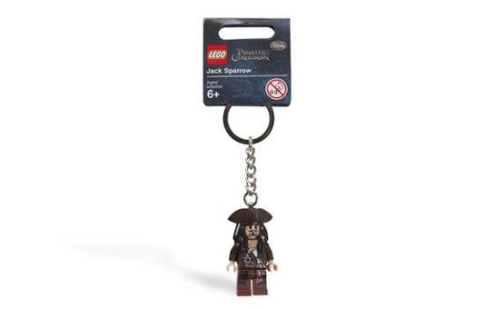 LEGO Piraci z Karaibów, breloczek Jack Sparrow, 853187 LEGO