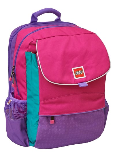LEGO, Plecak Dla Dziewczynki Szkolny, Hansen, Pink, Purple LEGO