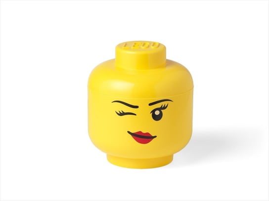 LEGO Pojemnik, duża głowa - Dziewczynka Oczko L LEGO
