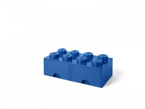 LEGO, Pojemnik Na Klocki Z Szufladami 4X2 Niebieski, 40061731 LEGO