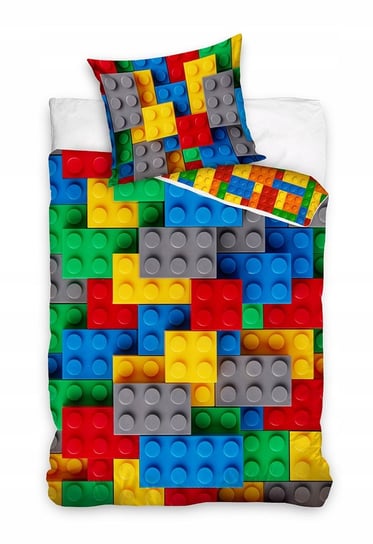 LEGO Pościel dla Chłopca Bawełna 140x200 Pościel Szpulka