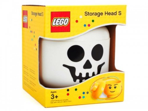 LEGO Pudełko 40311728 Pojemnik głowa mała Szkieletor Kościotrup S LEGO