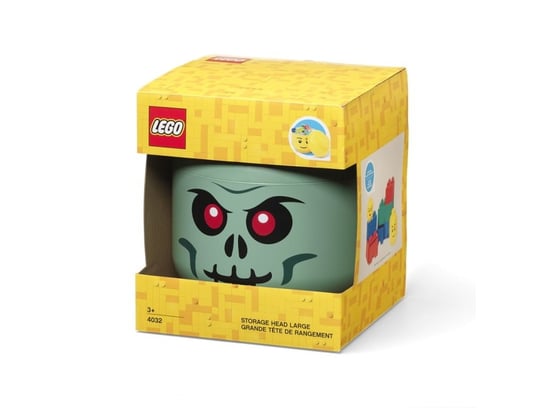 LEGO Pudełko, Pojemnik Głowa Duża Zombie, 40320811 LEGO