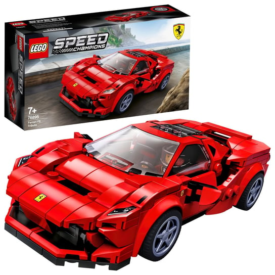 LEGO Speed Champions, klocki Ferrari F8 Tributo Auto, 76895 LEGO