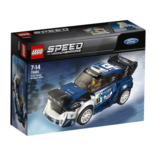 LEGO Speed Champions, klocki Forda Fiesta M-Sport WRC, 75885 LEGO