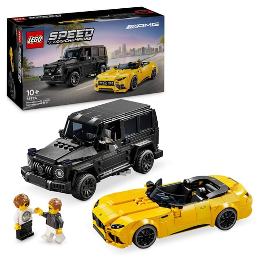 LEGO Speed Champions, klocki, Mercedes-AMG G 63 i Mercedes-AMG SL 63, 76924 LEGO