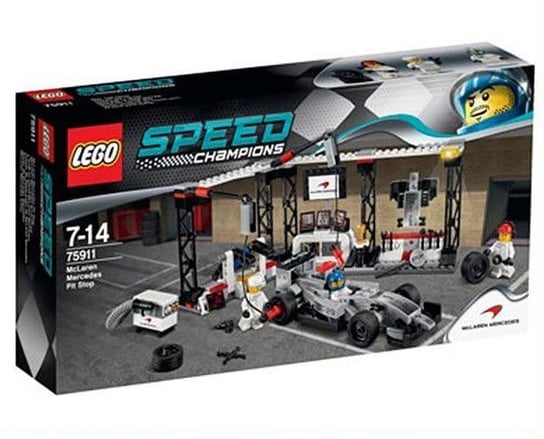 LEGO Speed Champions, klocki Pit Stop McLaren Mercedes, 75911 LEGO