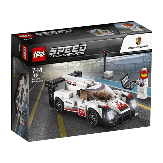 LEGO Speed Champions, klocki Porsche 919 Hybrid, 75887 LEGO