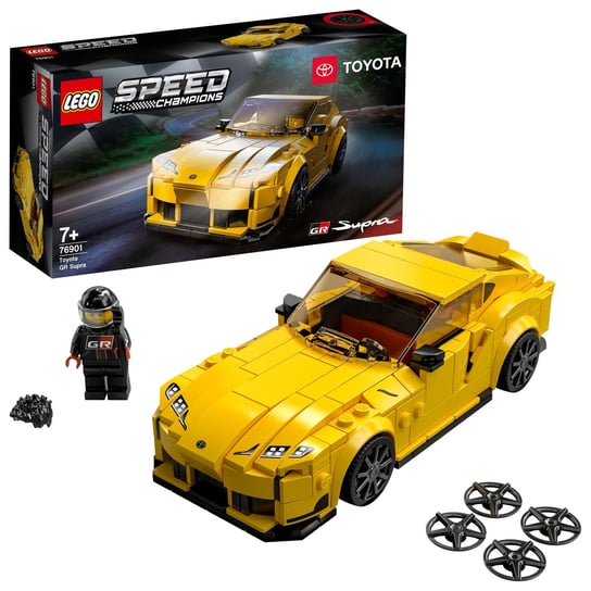 LEGO Speed Champions, klocki, Toyota GR Supra, 76901 LEGO