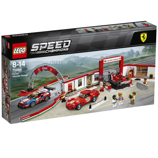 LEGO Speed Champions, klocki Warsztat Ferrari, 75889 LEGO