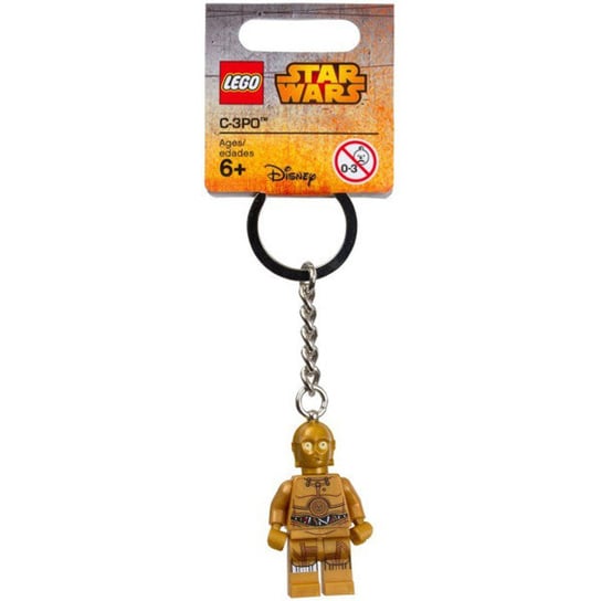 LEGO Star Wars, brelok minifigurka C-3PO LEGO