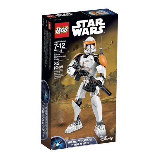 LEGO Star Wars, figurka Clone Commander Cody, 75108 LEGO