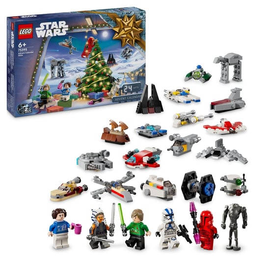 LEGO Star Wars, Kalendarz adwentowy na 2024 rok, 75395 LEGO