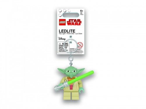LEGO Star Wars KE122 Brelok latarka LED Yoda z mieczem świetlnym LEGO