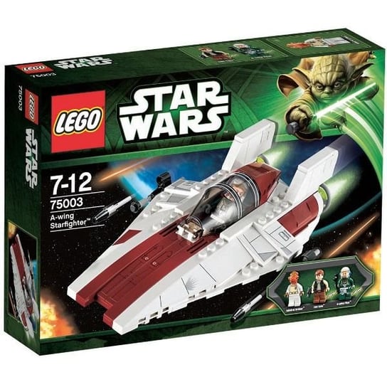 LEGO Star Wars, klocki A-wing Starfighter, 75003 LEGO
