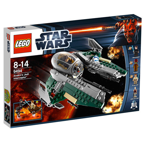 LEGO Star Wars, klocki Anakin's Jedi Interceptor, 9494 LEGO
