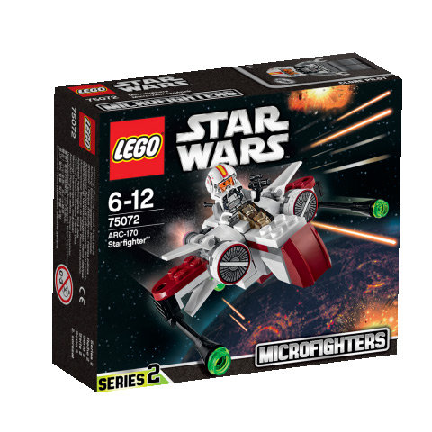 LEGO Star Wars, klocki ARC-170 Starfighter, 75072 LEGO