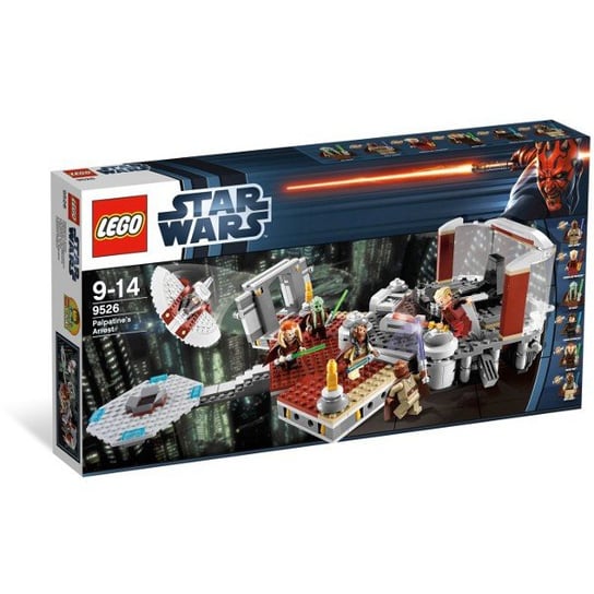 LEGO Star Wars, klocki Aresztowanie Palpatinea, 9526 LEGO