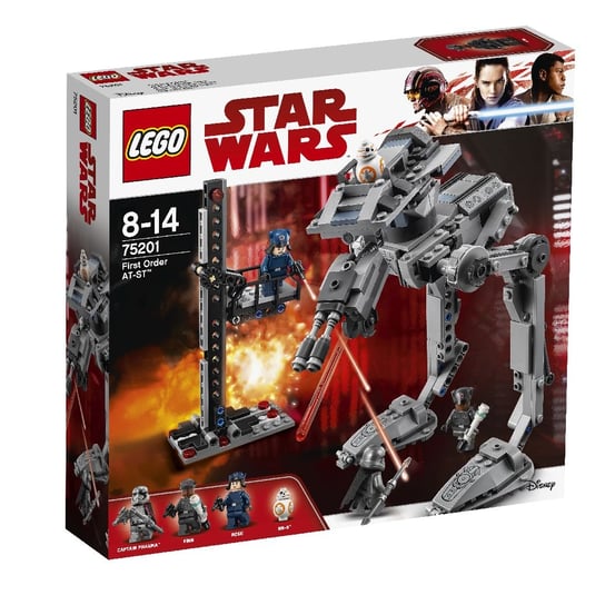 LEGO Star Wars, klocki AT-ST Najwyższego Porządku, 75201 LEGO