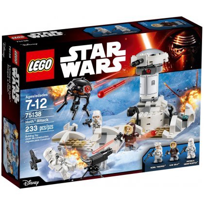 LEGO Star Wars, klocki Atak Hoth, 75138 LEGO