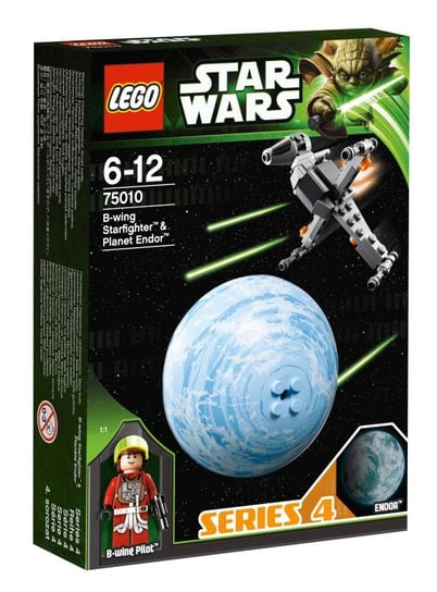 LEGO Star Wars, klocki B-Wing Starfighter & Planet Endor, 75010 LEGO