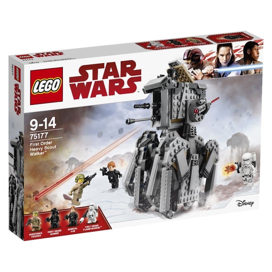 LEGO Star Wars, klocki Ciężki zwiadowca Najwyższego Porządku, 75177 LEGO