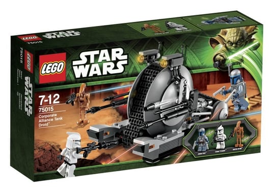 LEGO Star Wars, klocki Corporate Alliance Tank Droid, 75015 LEGO