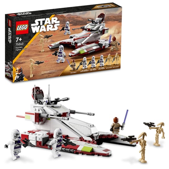 LEGO Star Wars, klocki, Czołg Bojowy Republiki, 75342 LEGO
