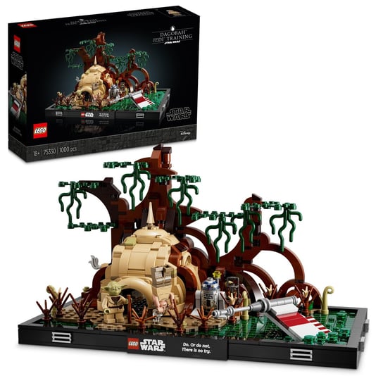 LEGO Star Wars, klocki, Diorama: Szkolenie Jedi™ na Dagobah™, 75330 LEGO