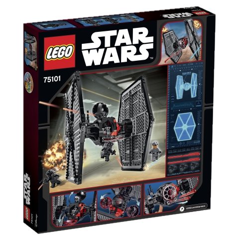 LEGO Star Wars, klocki First Order Special Forces Tie fighter, 75101 LEGO