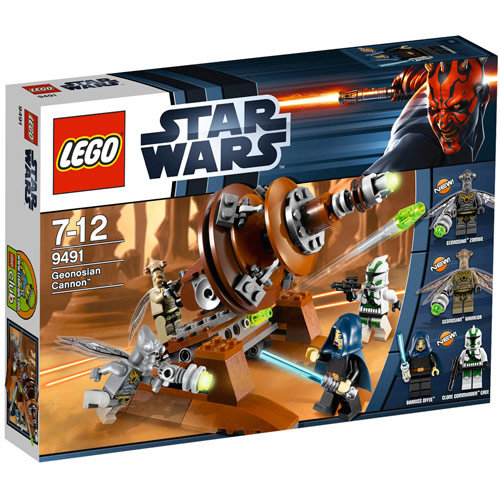 LEGO Star Wars, klocki Geonosian Cannon, 9491 LEGO