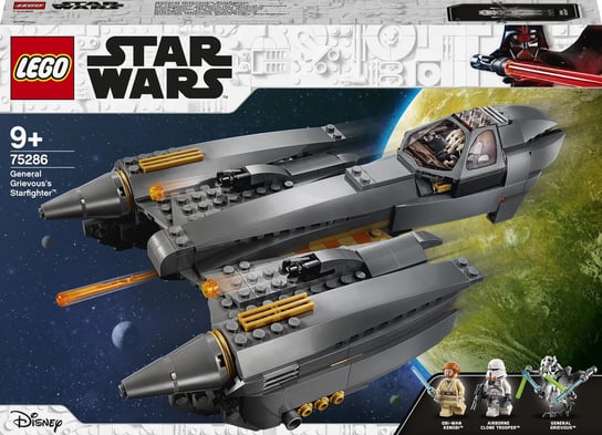 LEGO Star Wars, klocki Gwiezdny myśliwiec generała Grievousa, 75286 LEGO