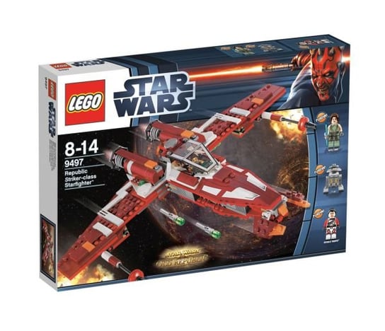 LEGO Star Wars, klocki Gwiezdny myśliwiec Republiki, 9497 LEGO