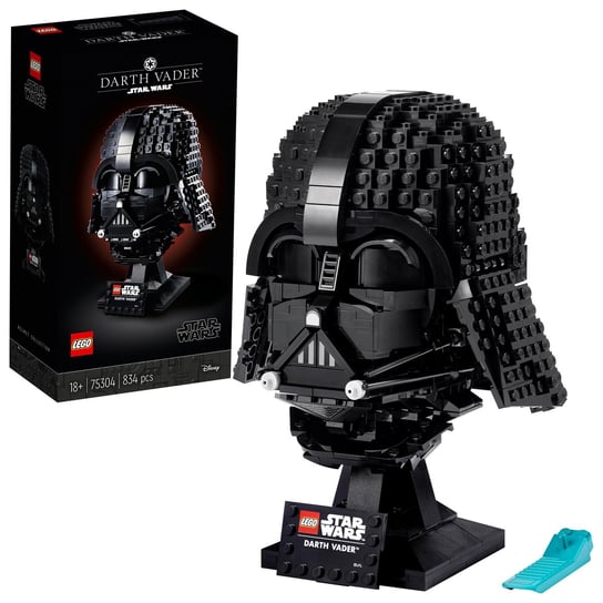 LEGO Star Wars, klocki, Hełm Dartha Vadera, 75304 LEGO