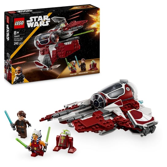 LEGO Star Wars, klocki, Interceptor Jedi Ahsoki, 75401 LEGO