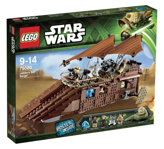 LEGO Star Wars, klocki Jabba’s Sail Barge, 75020 LEGO