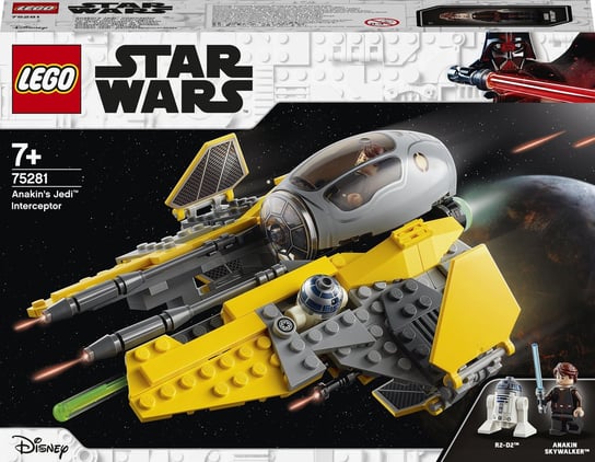 LEGO Star Wars, klocki Jedi Interceptor Anakina, 75281 LEGO