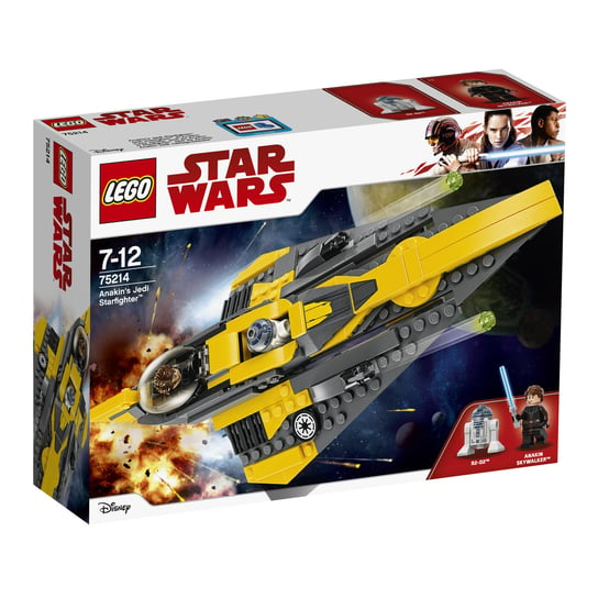 LEGO Star Wars, klocki Jedi Starfighter Anakin, 75214 LEGO