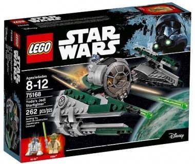 LEGO Star Wars, klocki Jedi Starfighter Yody, 75168 LEGO